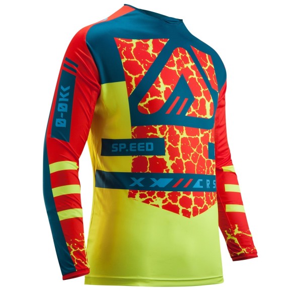Acerbis Wildfire Rosso/Giallo  - Maglia
