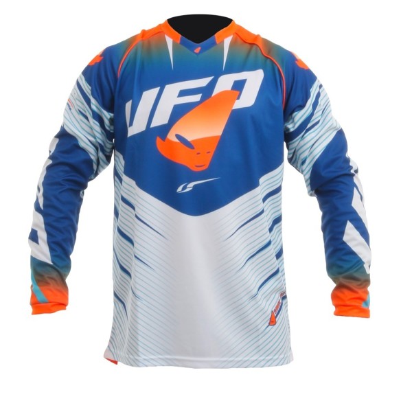 Ufo Voltage  blu bianco orange 016 maglia