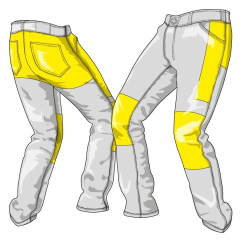 Overlap Street Night - Jeans