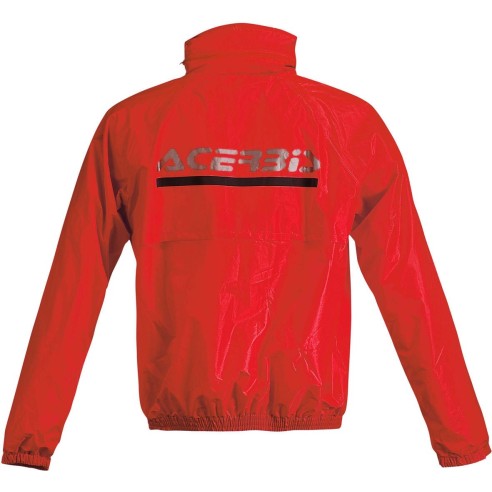 Acerbis Rain Suit Logo - Red/Black