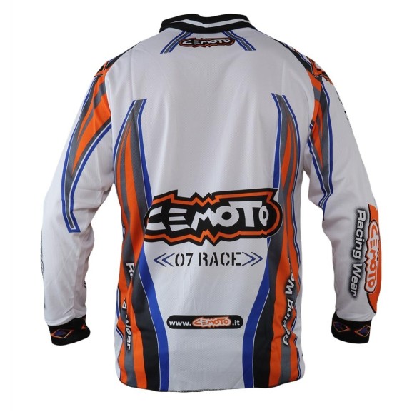 Cemoto Race 07 maglia arancio