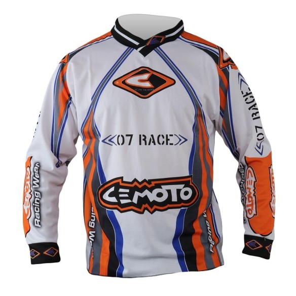 Cemoto Race 07 maglia arancio