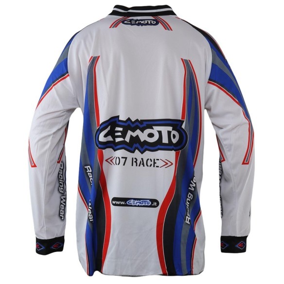 Cemoto Race 07 maglia -  blu