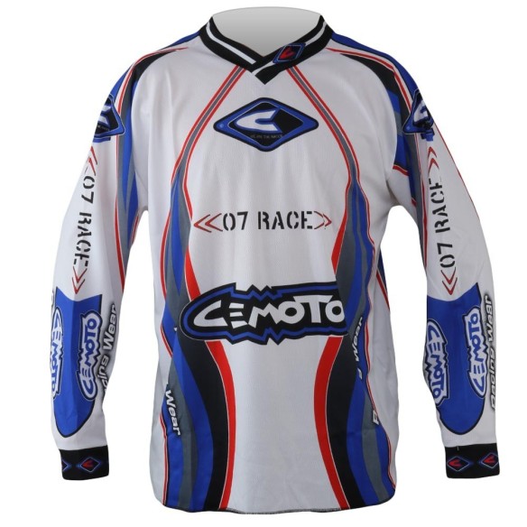 Cemoto Race 07 maglia -  blu