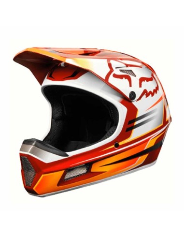 Casco MTB Downhill Fox Rampage Comp Reno - Cardinal