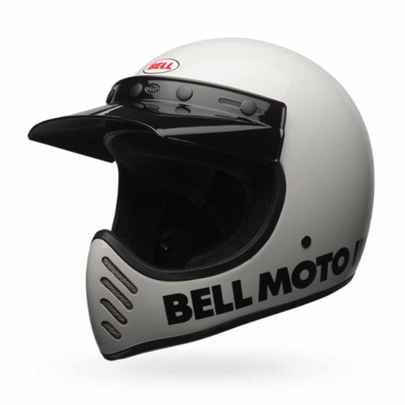 Bell moto 3 - White Classic