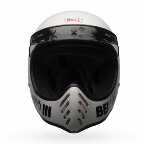 Bell moto 3 - White Classic
