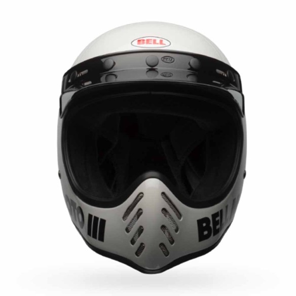 Bell moto 3 - White Classic
