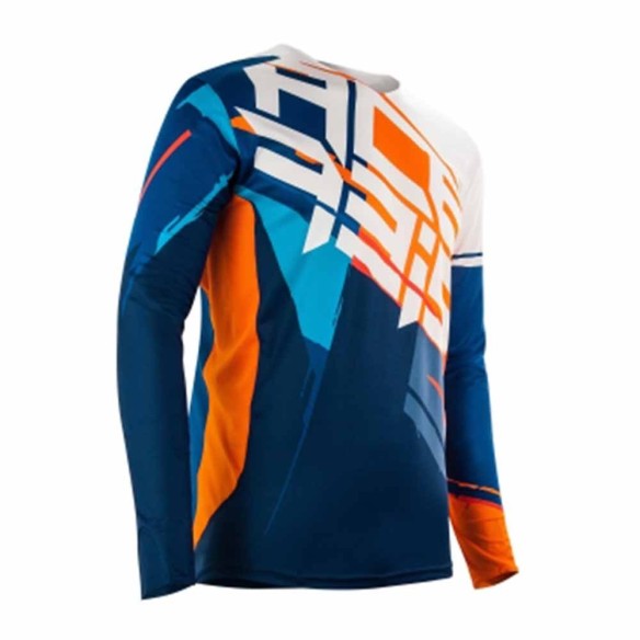 Acerbis Stormcahser Maglia - Arancio/Blu