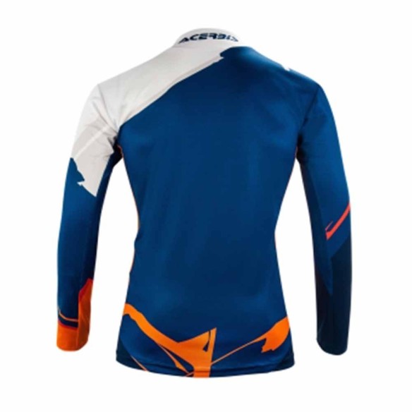 Acerbis Stormcahser Maglia - Arancio/Blu