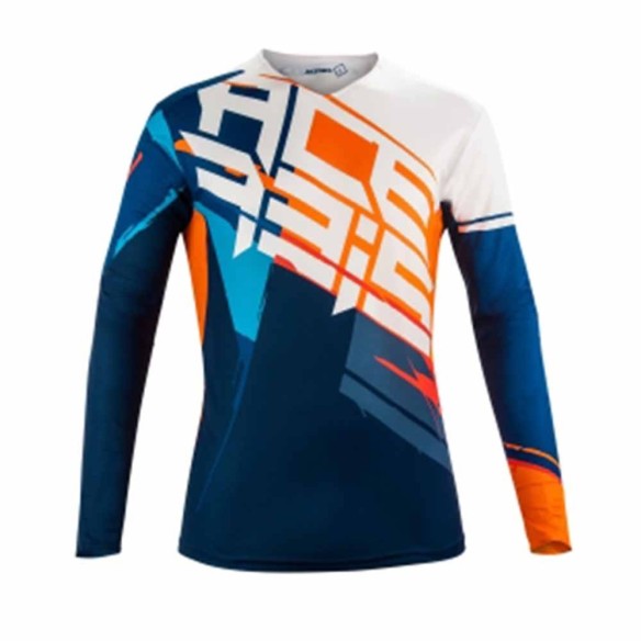 Acerbis Stormcahser Maglia - Arancio/Blu