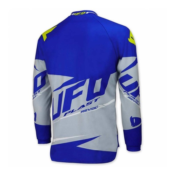 Maglia fuoristrada Ufo Revolt - Grey/Blue