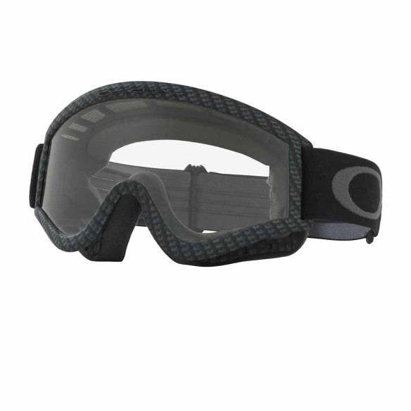 Maschera MX Oakley L'Frame - True Carbon Fiber - Clear