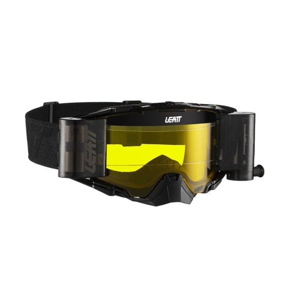 Maschera per il fuoristrada Leatt Velocity 6.5 Roll-Off - Black/ Grey.