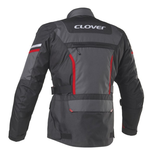 Giacca triplo strato touring Clover Savana 3 WP - N/Gra