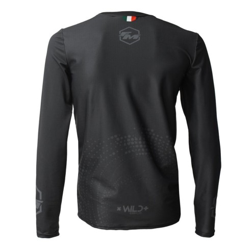 Maglia manica lunga tecnica MTB - FM Bike Vortex Jrs - Antracite