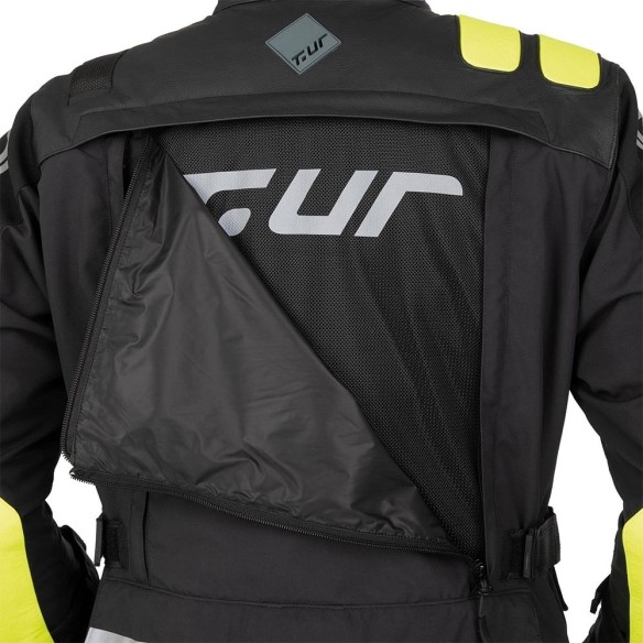 Giacca triplo strato T.UR J-ONE - Black/Yellow