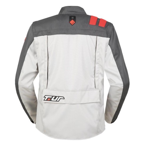 Giacca da enduro T.Ur J-Three, utilizzabile 12 mesi, con maniche staccabili.