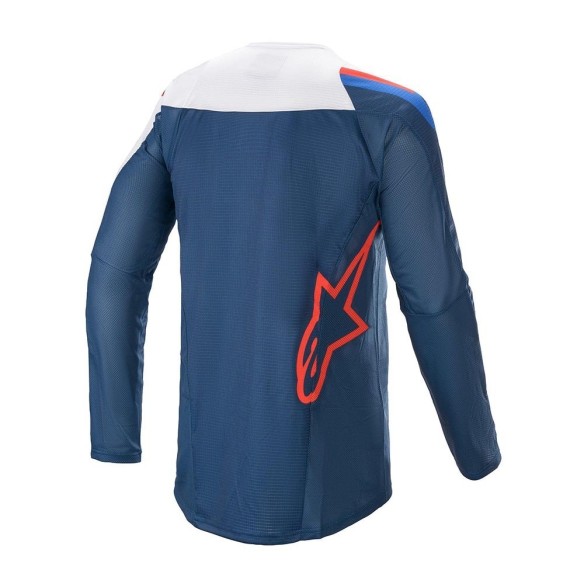 Alpinestars Techstar Venom - Maglia - Drk Blue/Bright Red