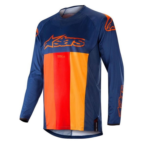 Maglia tecnica per il fuoristrada Alpinestars Techstar, leggera e resistente
