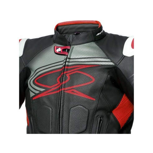 Giacca mezza stagione moto in pelle Spyke Estoril EVO -