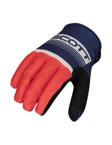 Guanto fuoristrada Scott 350 Race Glove - Blue/Red 021