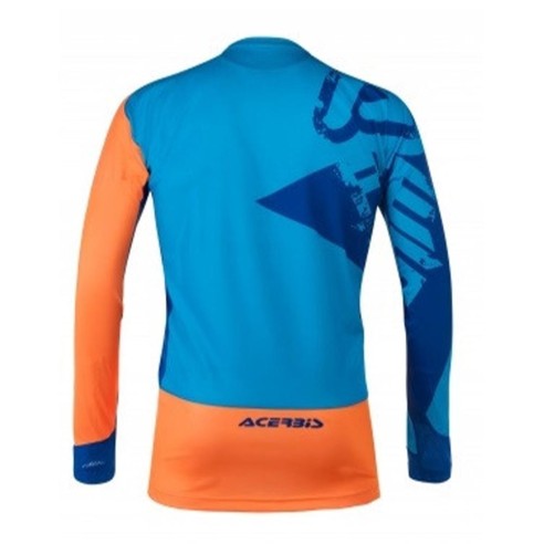 Maglia tecnica fuoristrada Acerbis Mx Thunder - Bl/Org