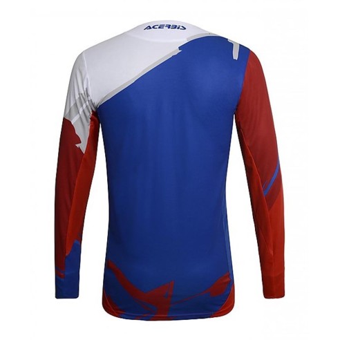 Maglia tecnica fuoristrada Acerbis Shun - Red/Blue