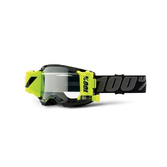 Maschera cross 100% Strata 2, campo visivo quasi illimitato per ogni atleta