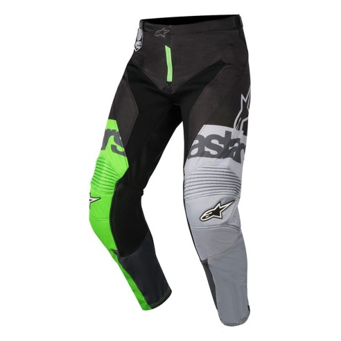 Pantalone fuoristrada Alpinestars Racer Flagship 018 - Green Fl/Antr/Blk