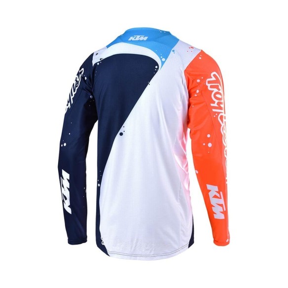 Maglia fuoristrada Troy Lee Design SE Pro - Maglia - Neptune Navy/Org