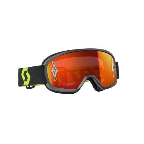 Scott Buzz Mx BIMBO - Grey/Fluo Yellow Orange Chrome