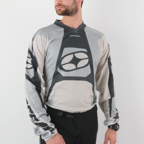 Maglia Fuoristrada No Fear Spectrum - Grey 07