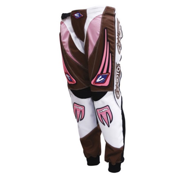 Pantalone fuoristrada Cemoto Tech 3 - Pant - Brw/Pink