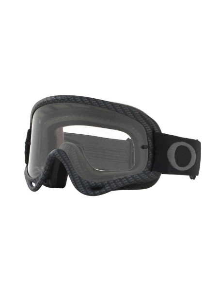 Maschera Oakley O-Frame  MX - Matte Carbon Fiber W/Clear in vendita da Canella Motoabbigliamento