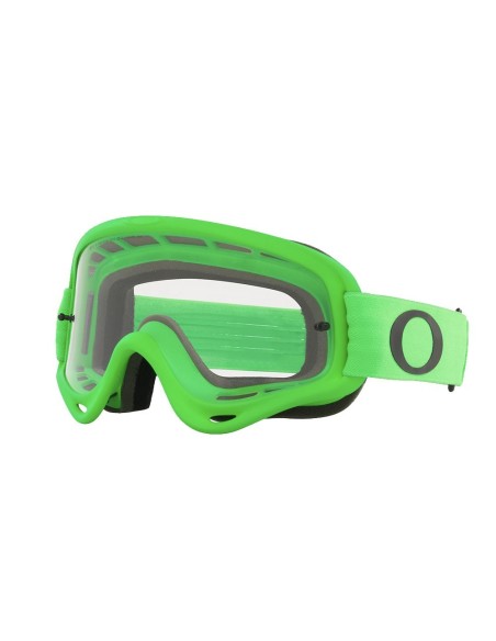 Maschera  Oakley O-Frame Moto - Green Clear lens in vendita da Canella motoabbigliamento