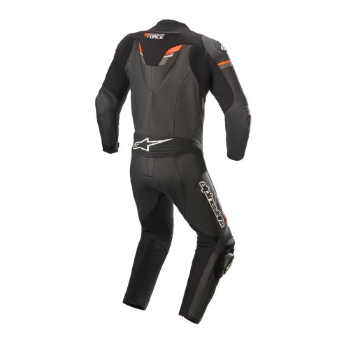 Tuta in pelle  Alpinestars GP Force Chaser intera - Black/Red fluo