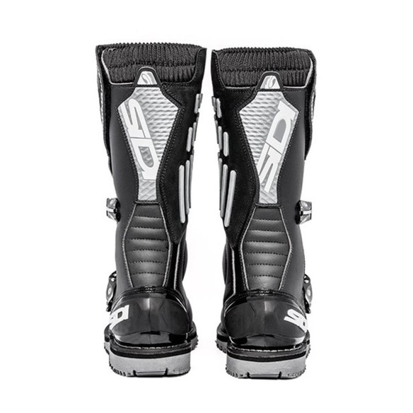 Stivali Sidi Trial Zero.2 - Black/Black,  microfibra e pelle scamosciata.