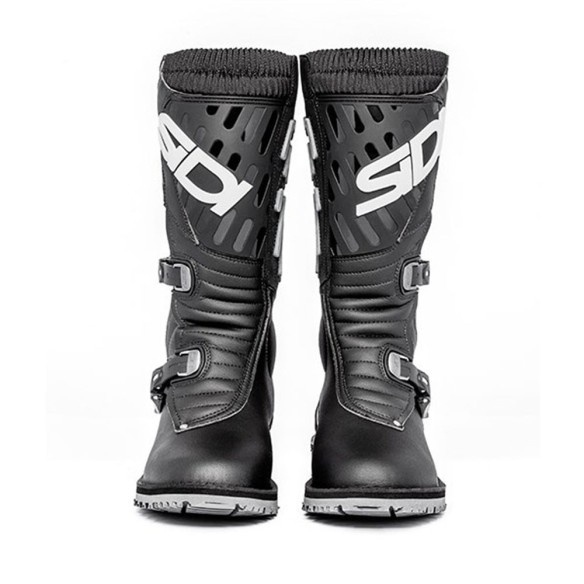 Stivali Sidi Trial Zero.2 - Black/Black,  microfibra e pelle scamosciata.