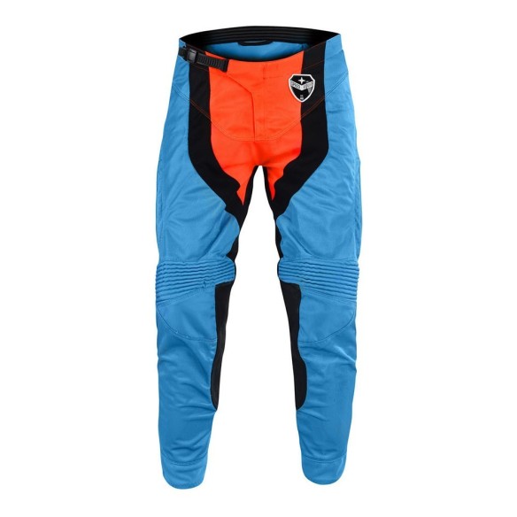 Pantaloni fuoristrada Troy Lee Design SE Squadra - Cyn/Orange