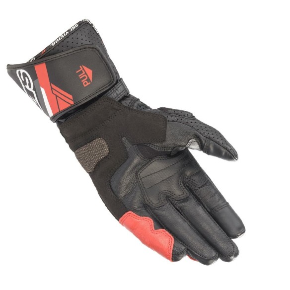 Guanto in pelle racing Alpinestars SP-8 V3, resistenza e dinamicità