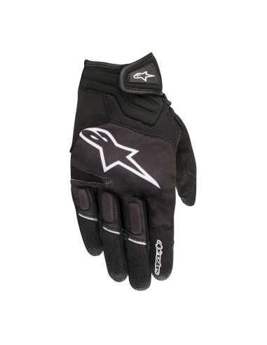 Guanto moto estivo Alpinestars Atom - Black/White