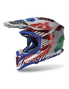 Maschera cross 100% Strata 2, campo visivo quasi illimitato per