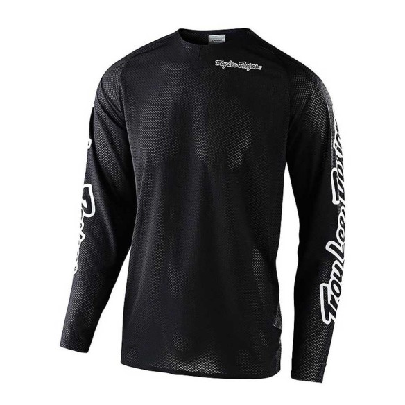 maglia cross Troy Lee Design SE Pro - Maglia - Black offroad