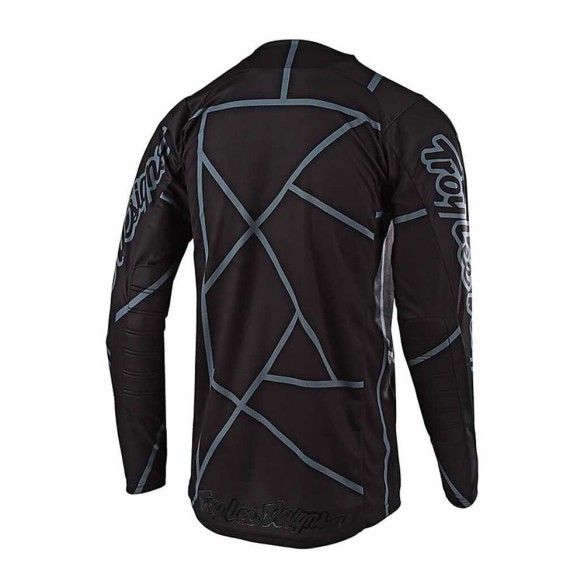 maglia cross Troy Lee Design SE Metric - Maglia - Black offroad
