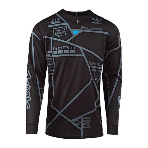 maglia cross Troy Lee Design SE Metric - Maglia - Black offroad