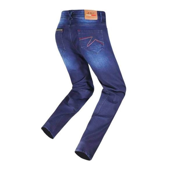 Jeans tecnico LS2 Dakota in cotone, poliestere e fibre aramidiche