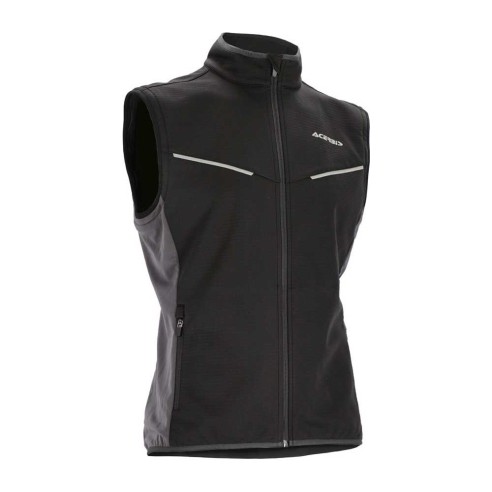 Giacca Acerbis Softshell Track - Nero/Grigio enduro offroad