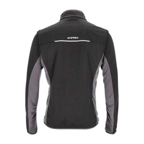 Giacca Acerbis Softshell Track - Nero/Grigio enduro offroad
