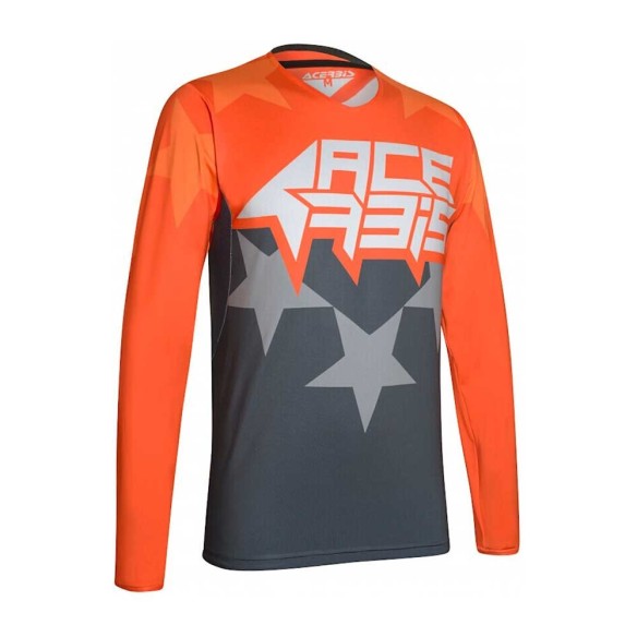 Maglia Acerbis X-Flex Startchaser - Arancio/Grigio offroad cross enduro